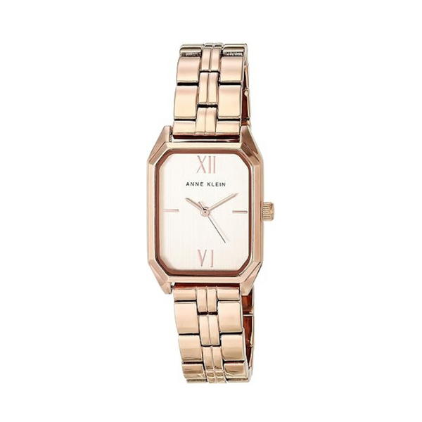 Anne Klein Women's Japanese Quartz Dress Watch with Metal Strap