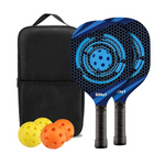 SXhyf Usapa Approved Pickleball Set with 2 Rackets, 4 Balls & Bag