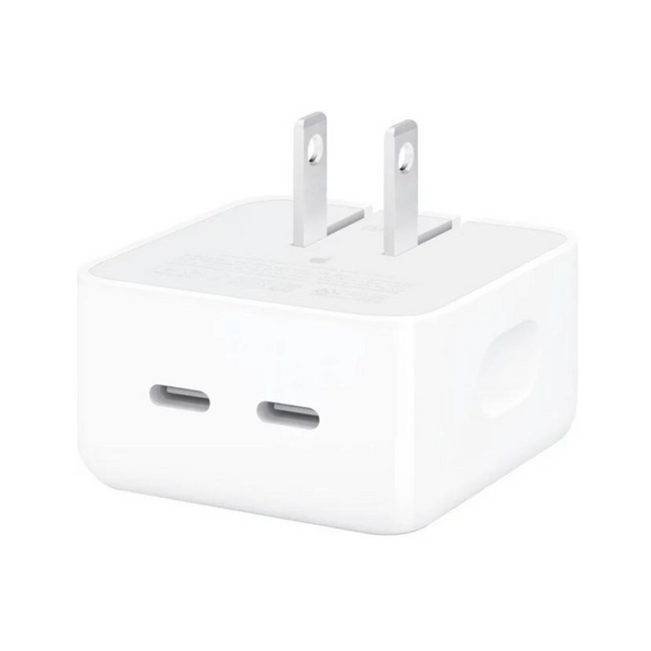 Apple 35W Dual USB-C Port Compact Power Adapter