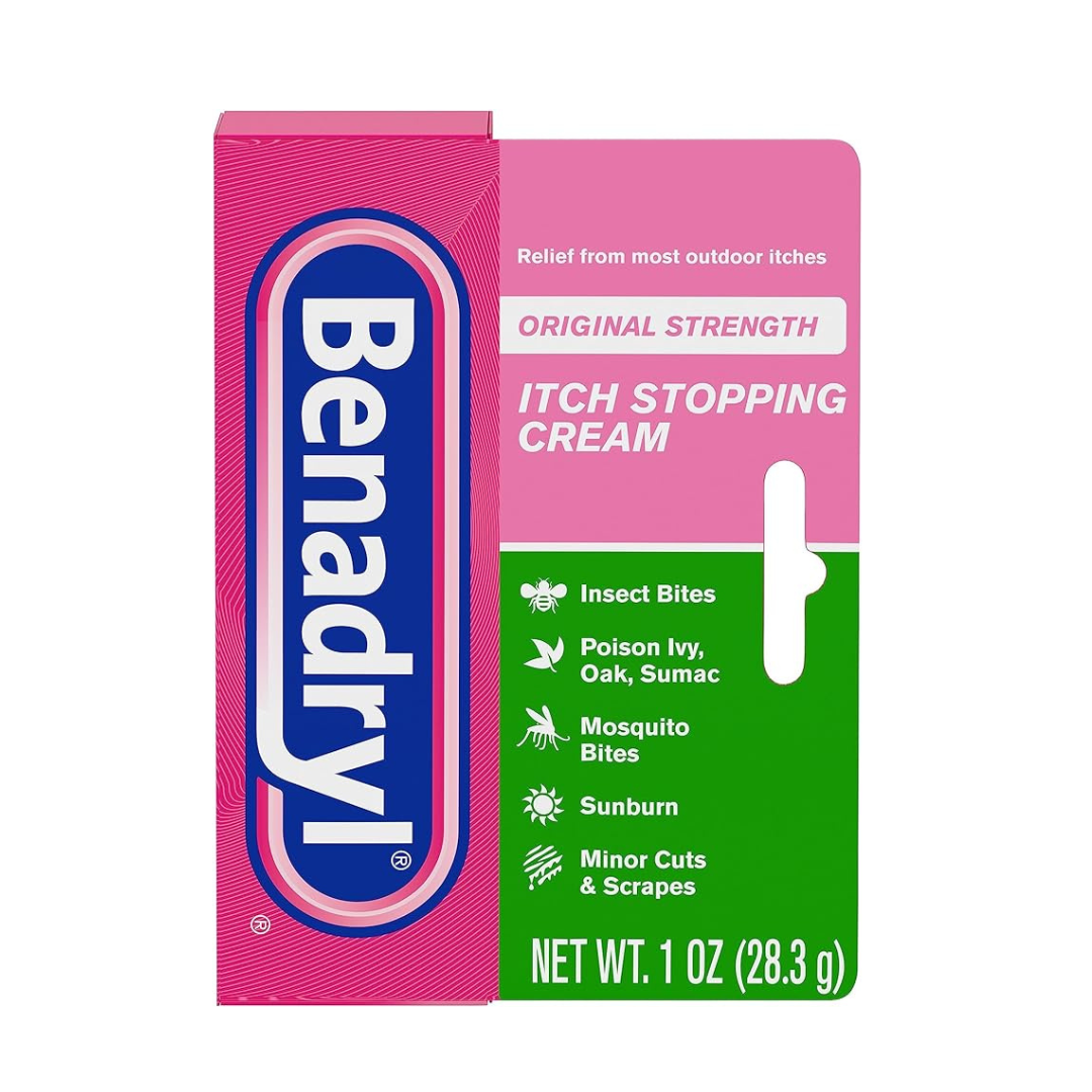 Benadryl Original Strength Itch Stopping Anti-Itch Cream 1 oz