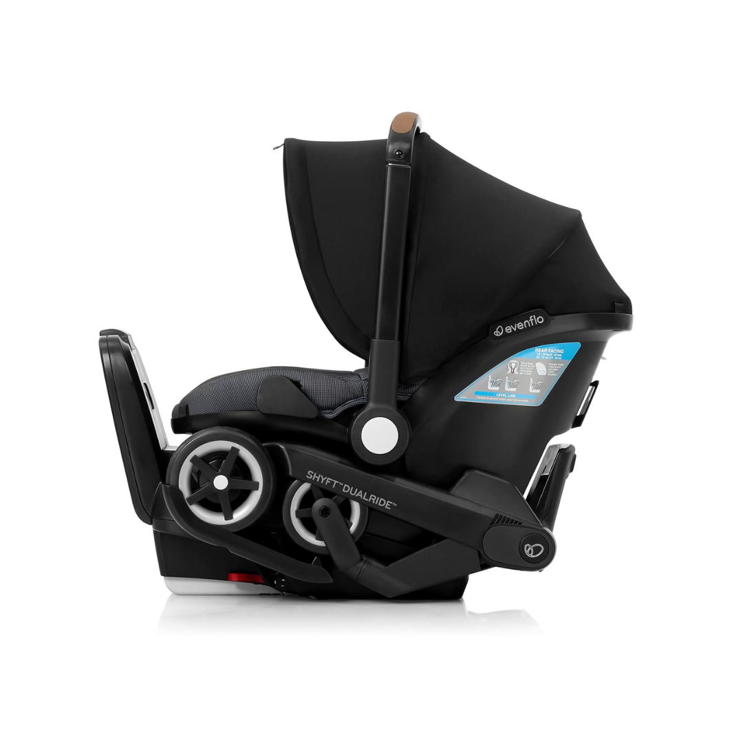 Evenflo Shyft (Doona Dupe) DualRide Infant Car Seat And Stroller Combo