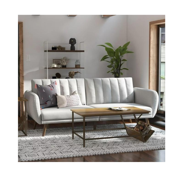Novogratz Brittany Futon Sofa Bed and Couch Sleeper