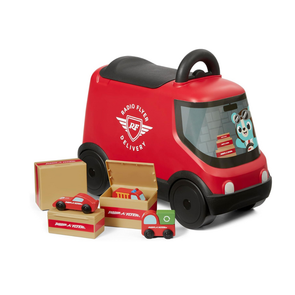 Radio Flyer Delivery Van Ride On Toy