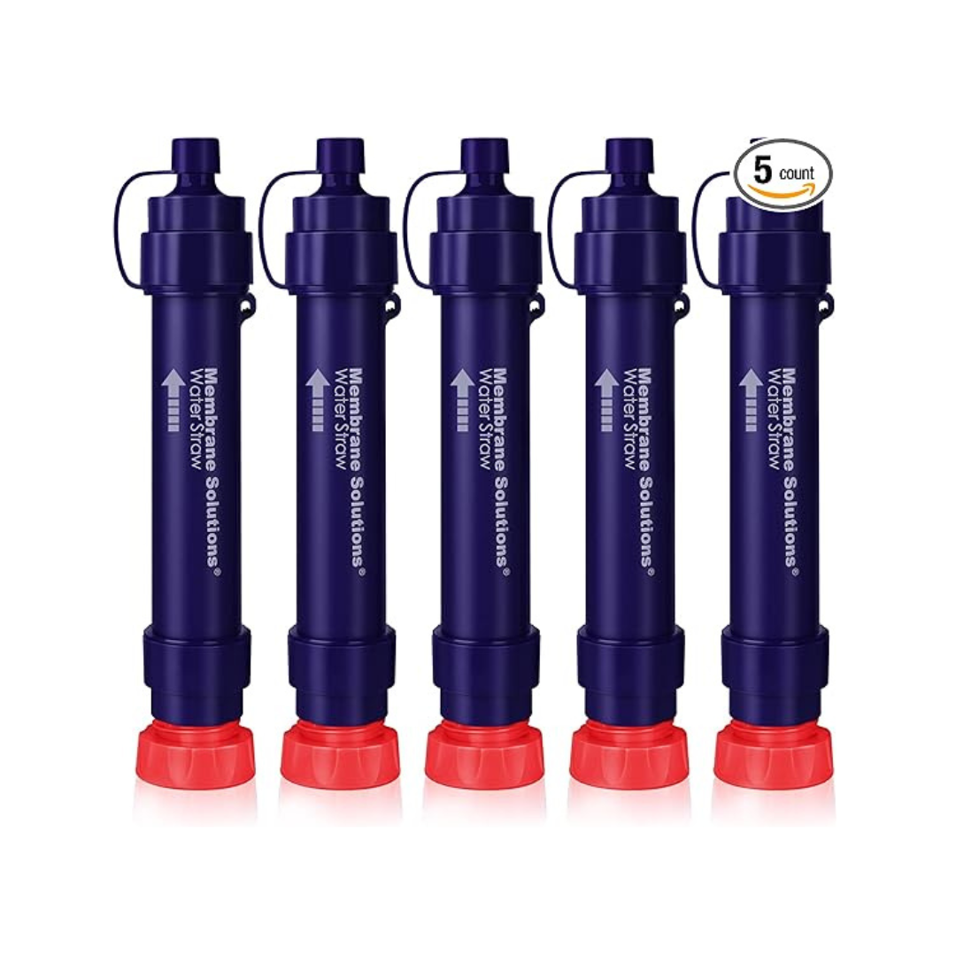 Membrane Solutions WS02 Portable Water Filter Straw