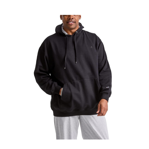 Champion Men's Powerblend Fleece Comfortable Striped Hoodie