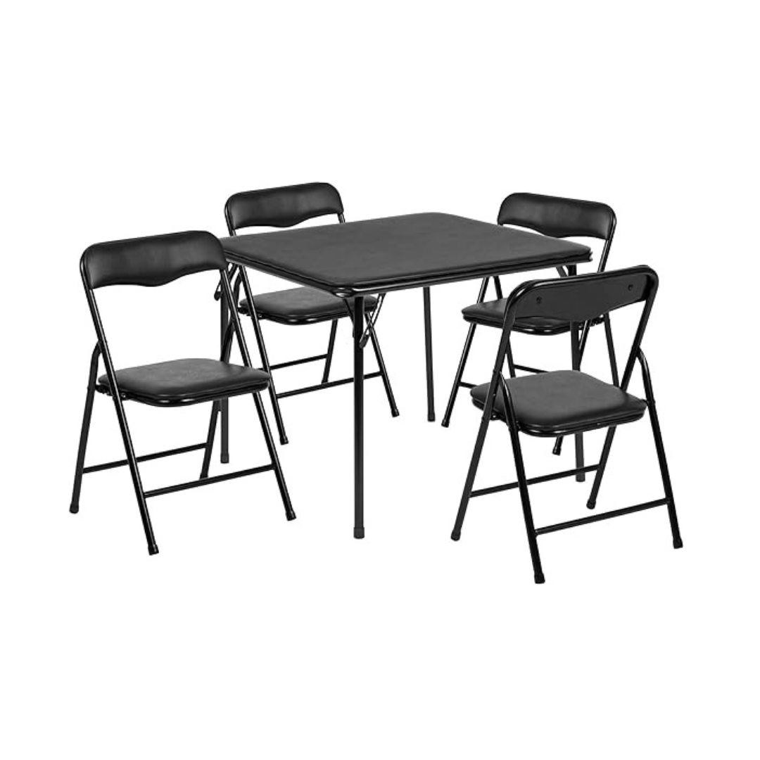 5-Piece Flash Furniture Kids Folding Table and Chair Set