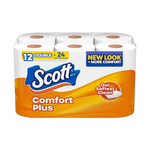 12-Count Scott ComfortPlus Toilet Paper Double Rolls