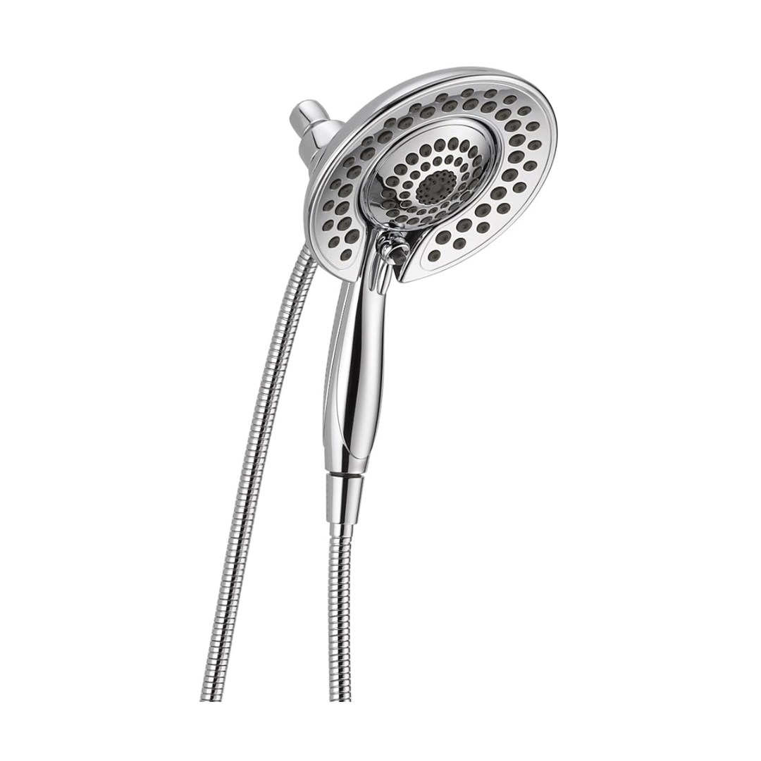 Delta Faucet 5-Spray In2ition 2-in-1 Dual Shower Head with HandHeld Spray