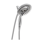 Delta Faucet 5-Spray In2ition 2-in-1 Dual Shower Head with HandHeld Spray