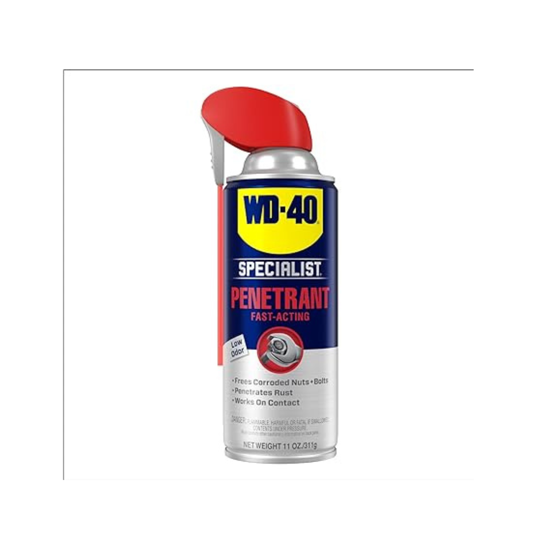 WD-40 Specialist Rust Release Penetrant Spray with Blu Torch, 11 Oz
