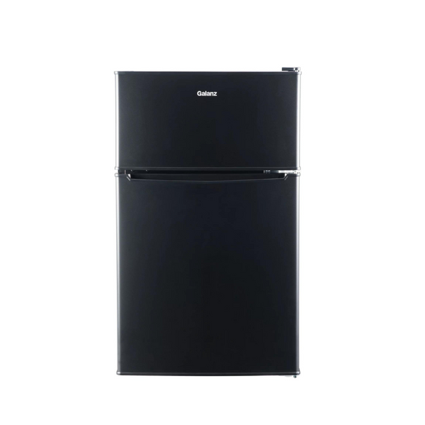 Galanz 3.1 Cu.ft Estar Two Door Fridge with Freezer