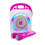 RockJam 10 Watt Rechargeable Bluetooth Karaoke Machine with Two Mics