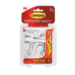 Command Medium Utility Hooks (20 White Hooks and 24 Command Strips)