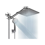 High Pressure 5 Mode Rain Shower Head with Extension Arm
