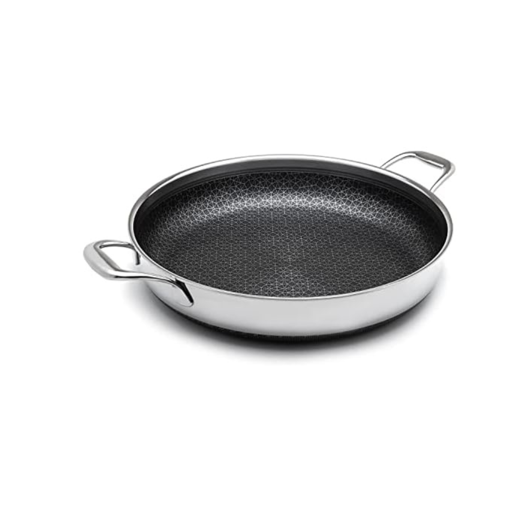 DiamondClad 14" Hybrid Nonstick Stainless Steel Frying Pan
