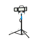 Hart LED 3-Head Adjustable Plug-in Work Light with Tripod
