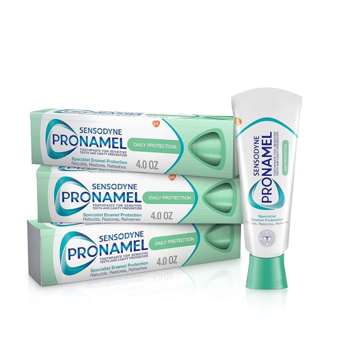 3-Pack Sensodyne Pronamel Daily Protection Enamel Toothpaste