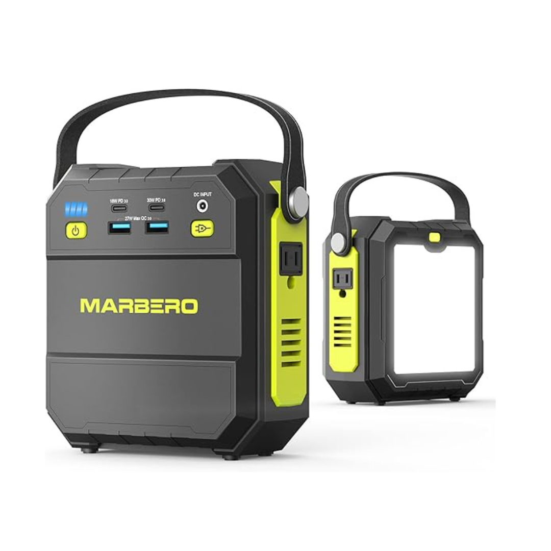 Marbero 83Wh Portable Power Station with AC Outlet 4 USB Ports