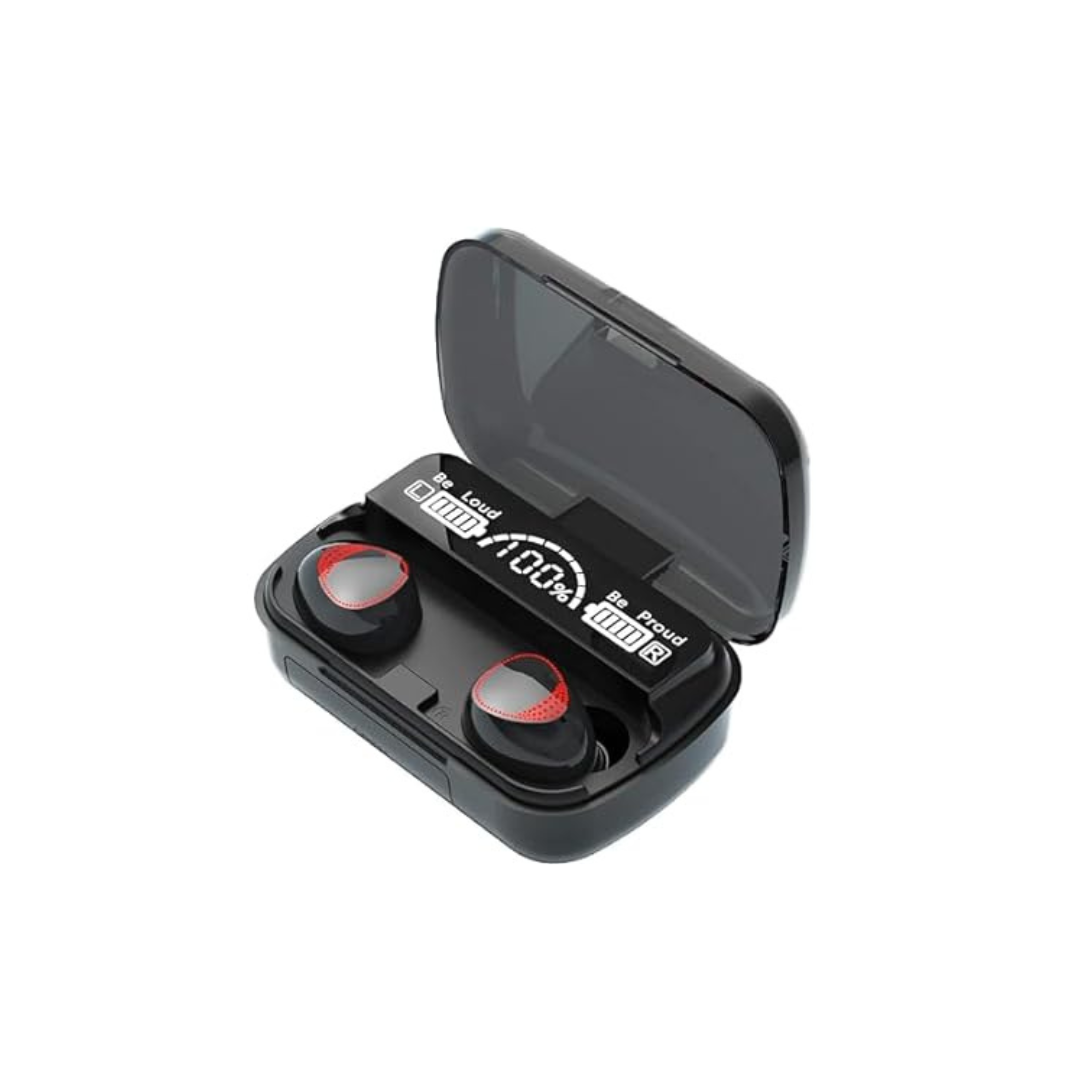 Niuta Bluetooth Earbuds with Power Display Charging Case