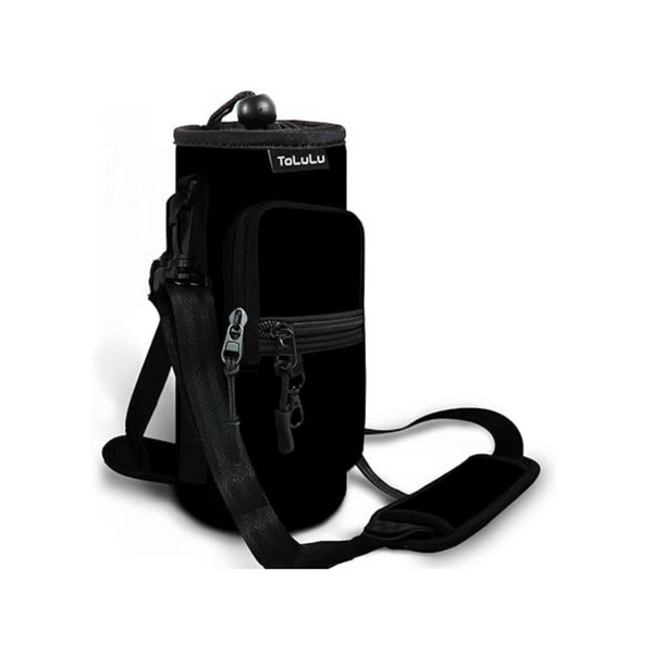 ToLuLu 25/32oz Water Bottle Carrier Bag with Phone Pocket