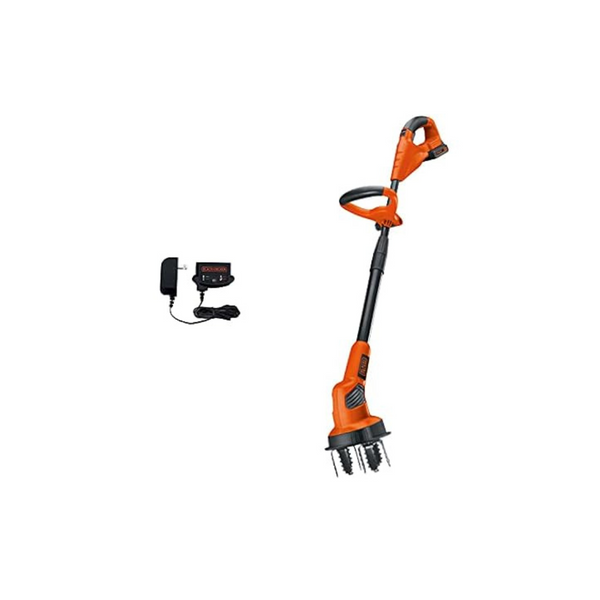 Black+Decker LGC120 20V Cordless Cultivator/Tiller with Battery & Charger