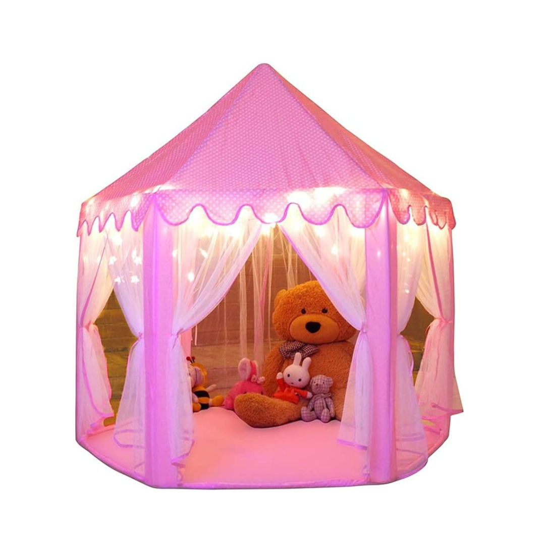 Monobeach Large Playhouse Kids Castle Princess Play Tent