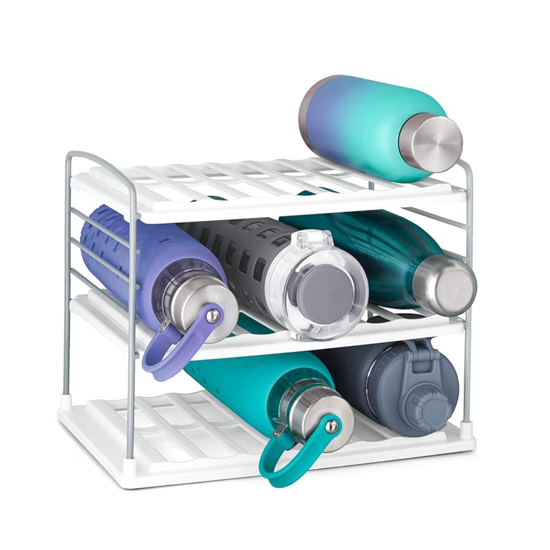 YouCopia UpSpace Water Bottle Organizer with 3 Shelves