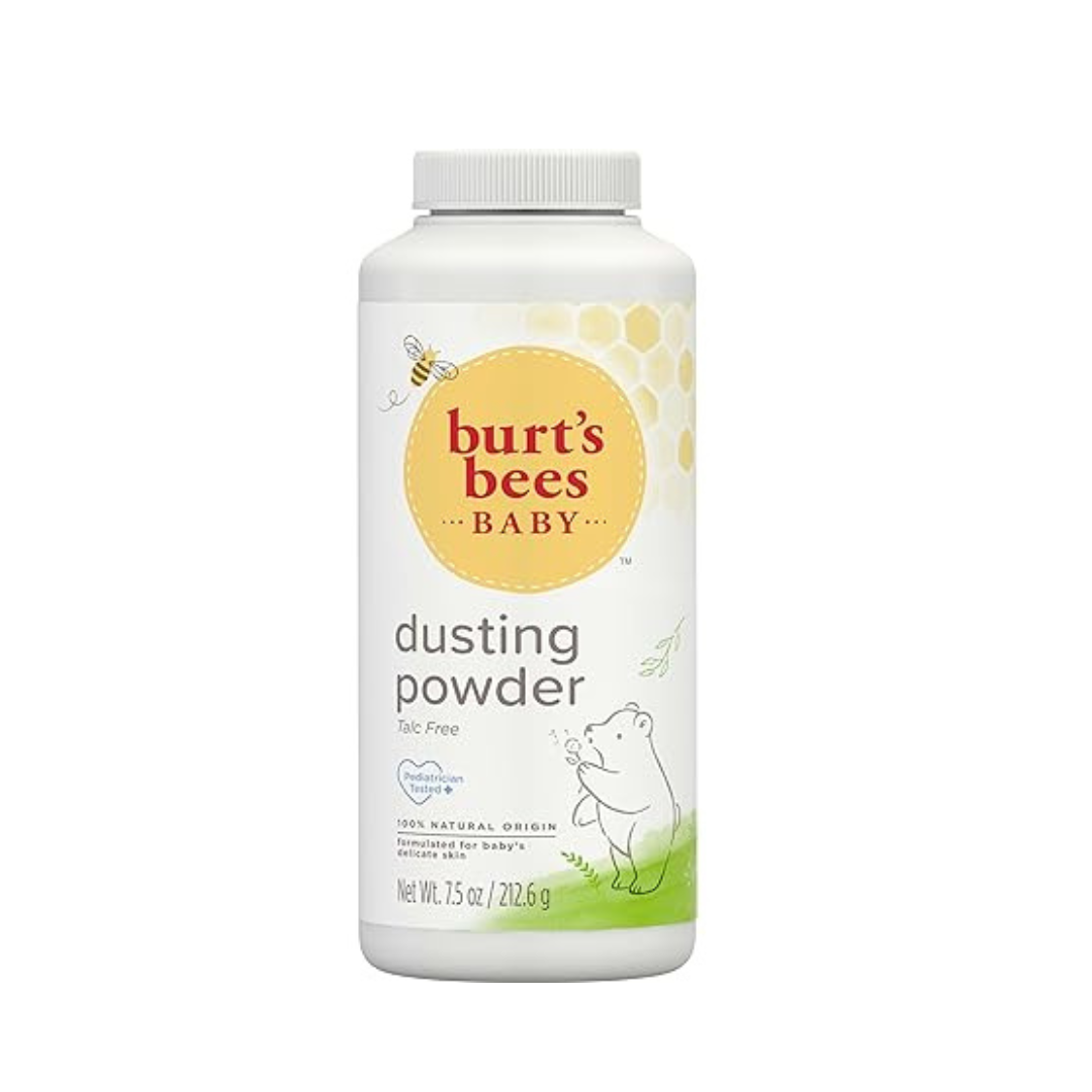 Burt’s Bees Baby 100% Natural Dusting Talc-Free Baby Powder (7.5 Oz)