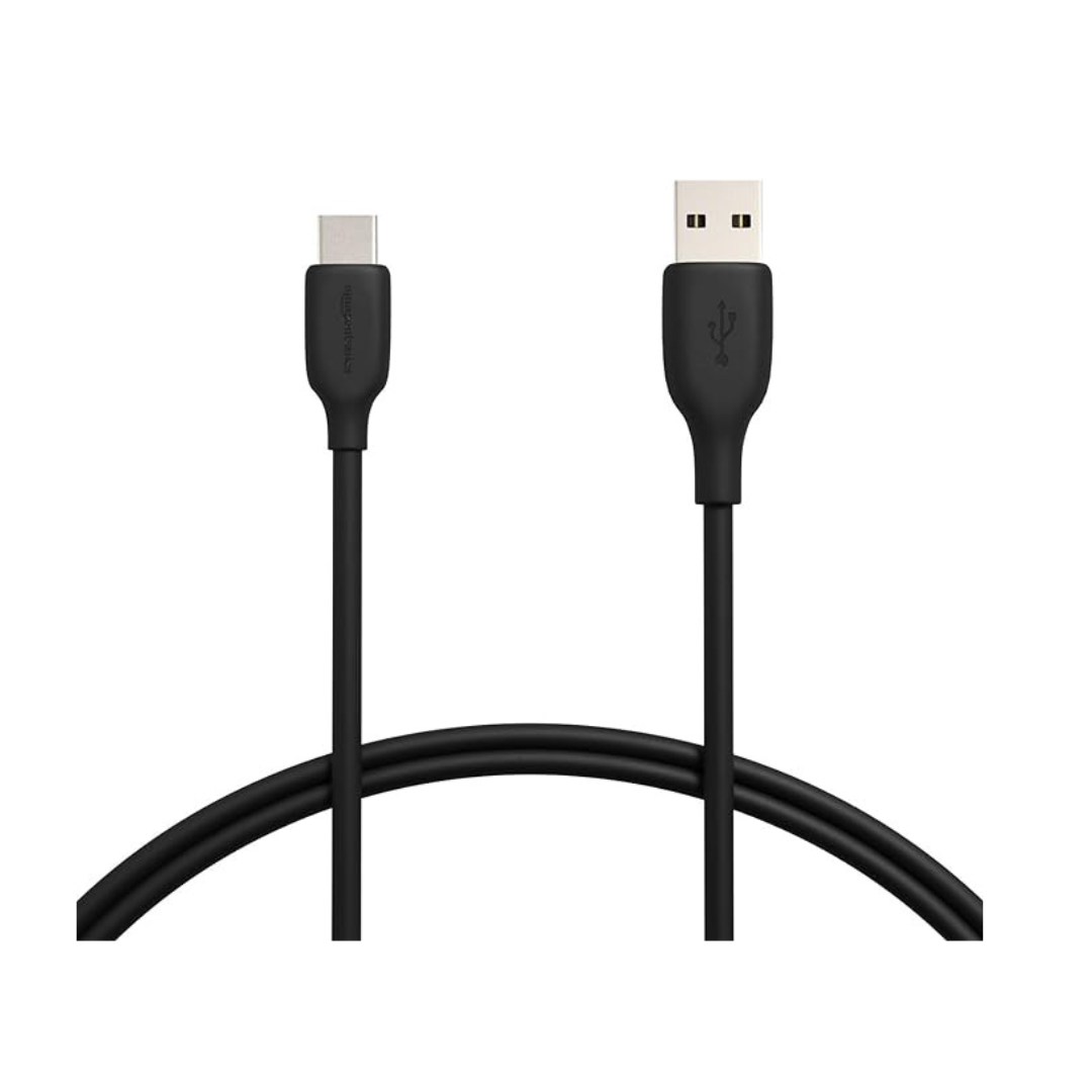 Amazon Basics 3 Foot USB-C to USB-A 2.0 Fast Charger Cable