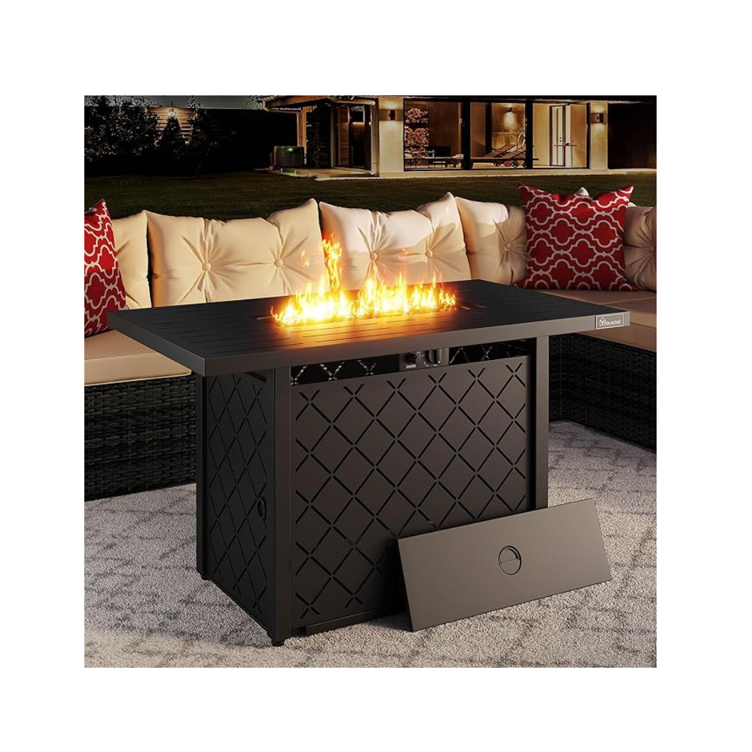 Yita Home 43 Inch Propane Fire Pit Table