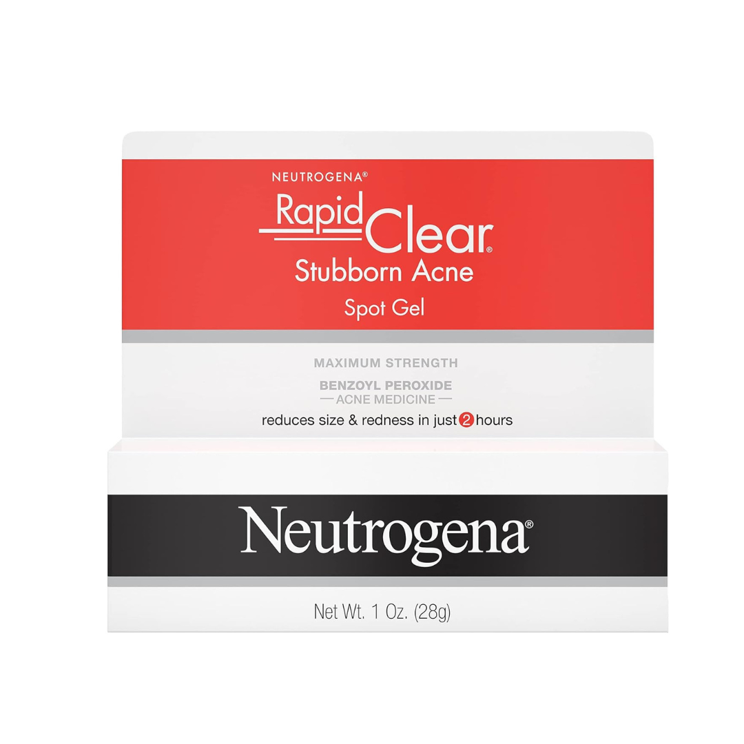 Neutrogena Rapid Clear Stubborn Acne Spot Treatment Gel, 1 oz