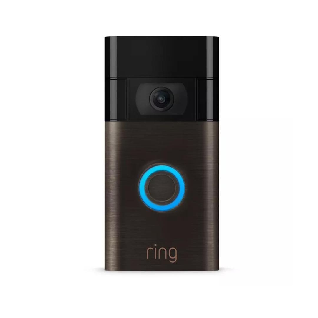 Ring Smart Wireless WiFi Doorbell Camera with Built-in Battery