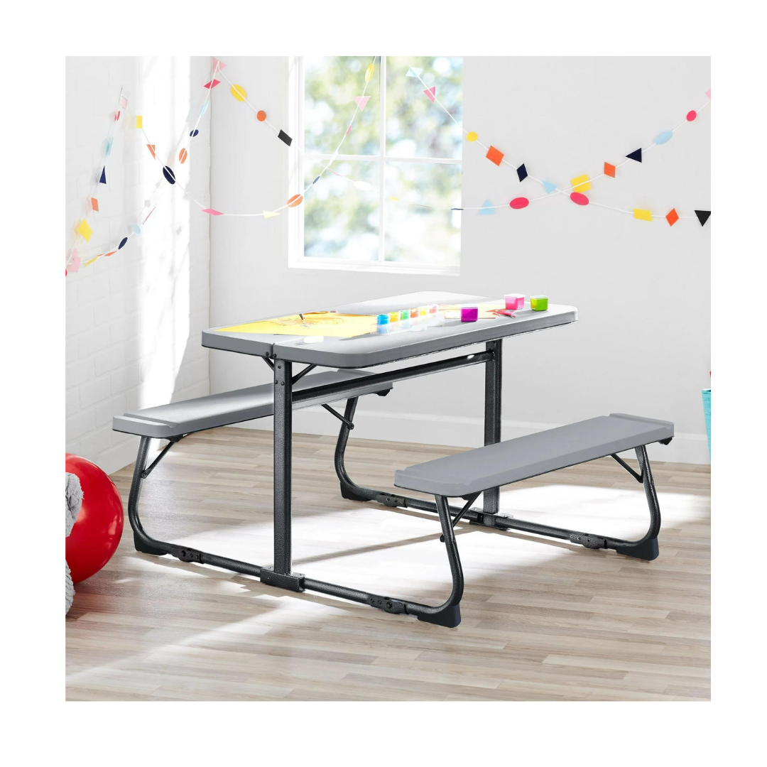 Your Zone Folding Kid's Picnic Activity Table (2 Colors)