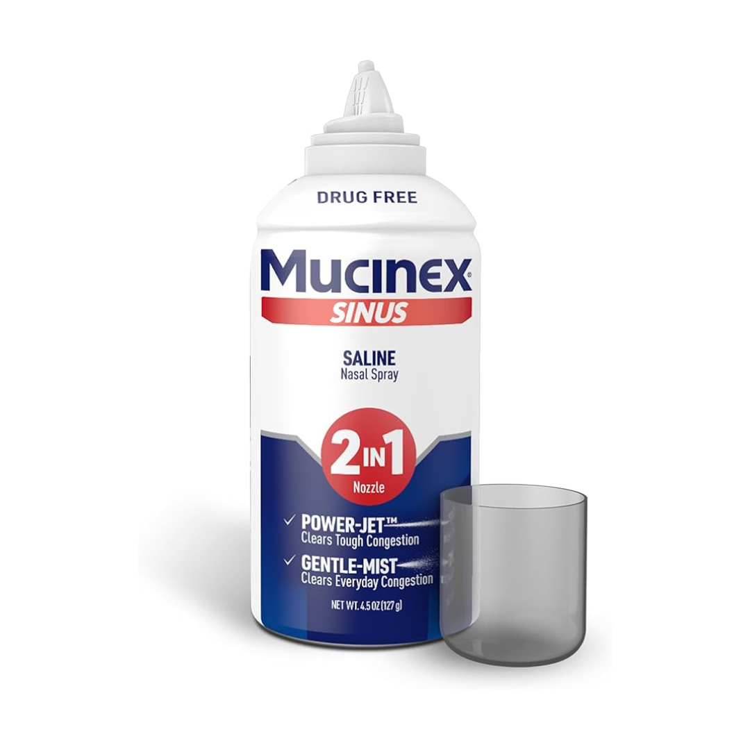 Mucinex Sinus Saline Nasal Spray & Sinus Rinse