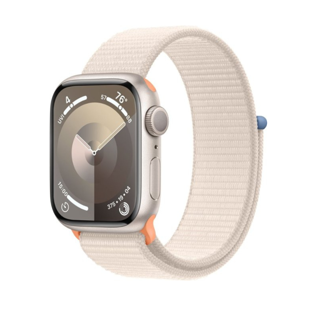 Apple Watch Series 9 [GPS 41mm] Smartwatch with Starlight Aluminum Case