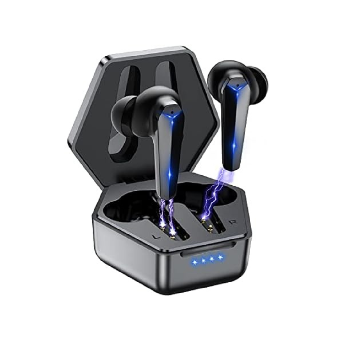 OrIbox Ipx7 Waterproof Wireless Gaming Earbuds w/Built-in Microphone