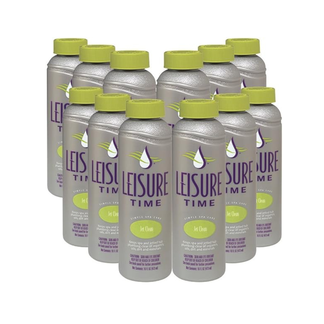 12-Pack Leisure Time 45450-12 Jet Clean for Swimming Pools