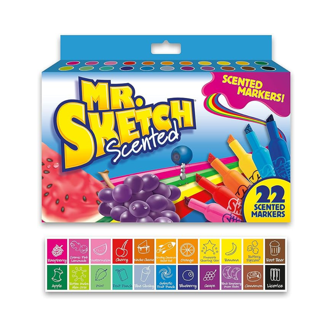 22-Count Mr. Sketch Assorted Scented Markers