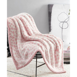 Betsey Johnson Ultra Soft Plush Sherpa Reversible Throw Blanket