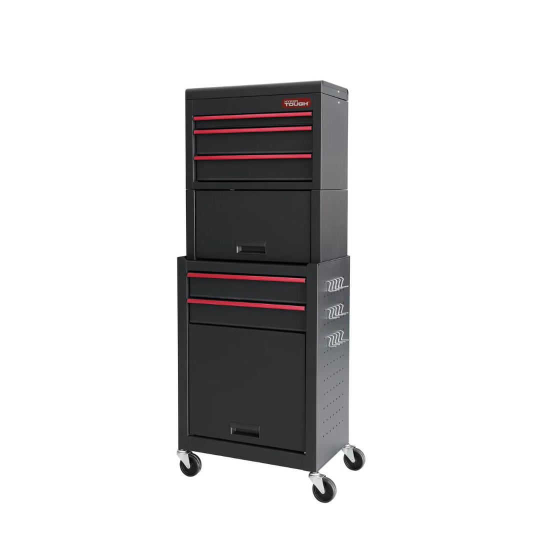 Hyper Tough 20" 5 Drawer Rolling Tool Chest & Cabinet Combo