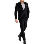 Alfani Men's Velvet Two-button Blazer