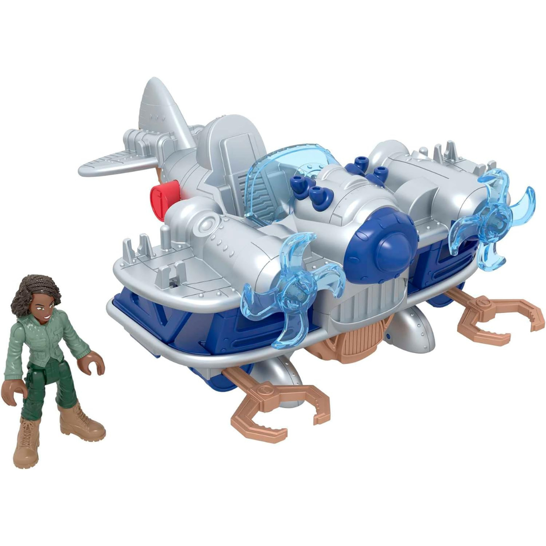 Imaginext Jurassic World Dominion Kayla Watts Figure & Toy Plane