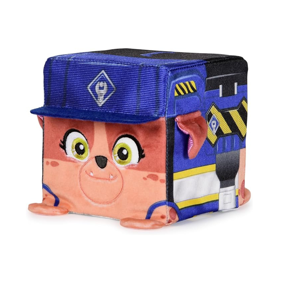 Rubble & Crew 4 Inch Cube-Shaped Plush Toy