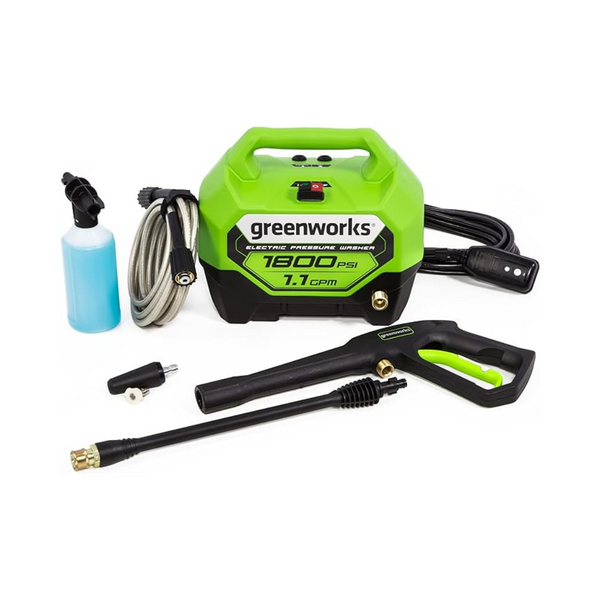 Greenworks PWMA Certified 1800 PSI Electric Pressure Washer