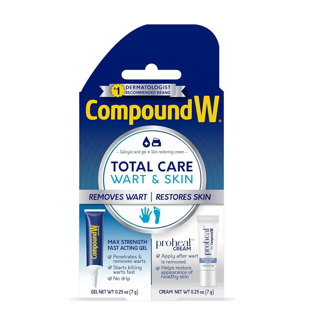 Compound W Total Care Fast Acting Gel & ProHeal Cream, 0.25 oz