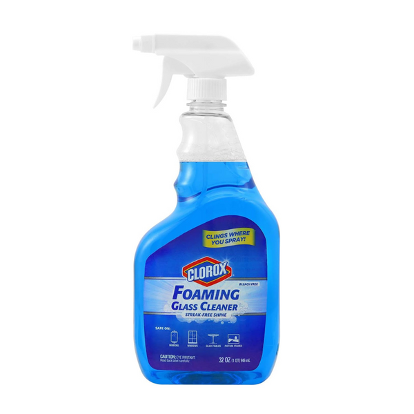 Clorox Foaming Glass Cleaner Trigger Spray (32 Oz)