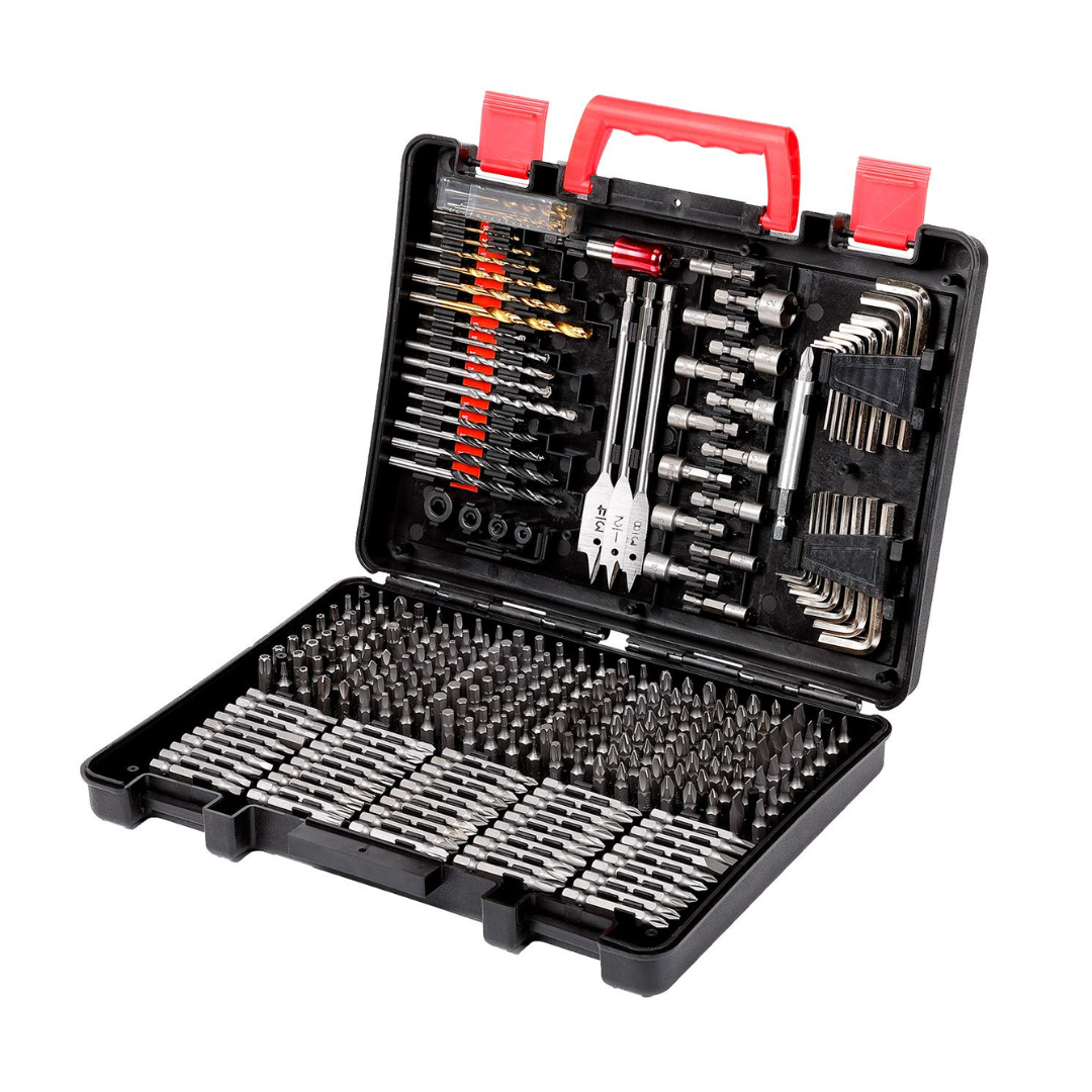 318-Piece KingTool Drilling and Driving Accessory Kit