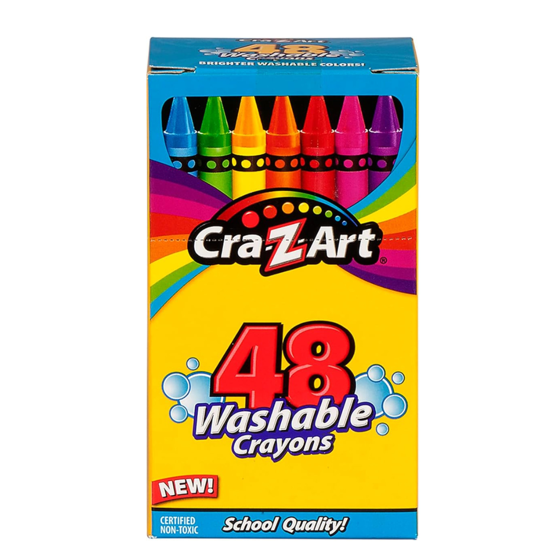 48 Pack Of Cra-Z-Art Washable Classic Crayons