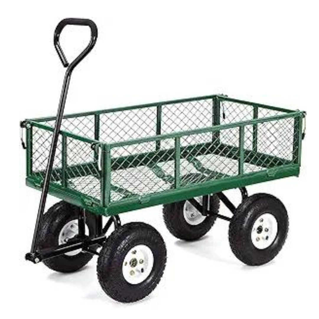 Gorilla 400 lb Capacity Steel Garden Cart