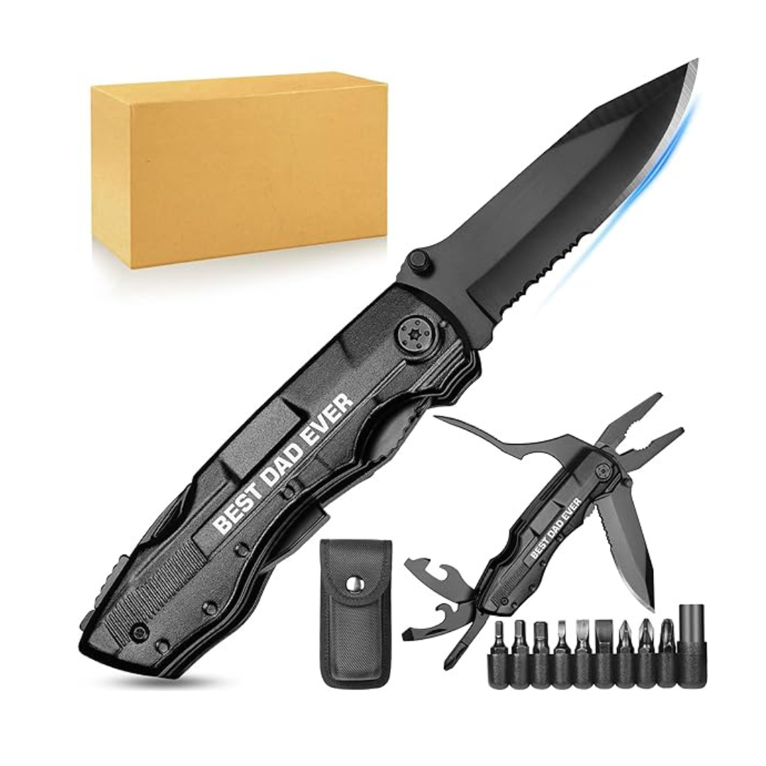 Willuck Pocket Multifunctional Knife for Dad Gifts